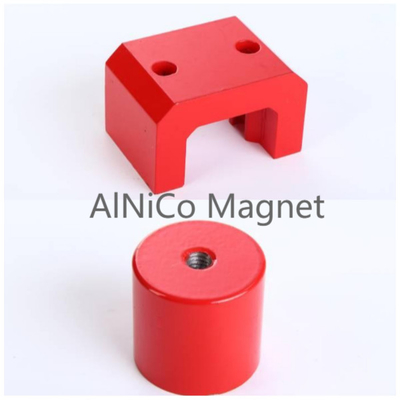 ISO 9000 Suhu Kerja Tinggi AlNiCo SmCo Magnet Permanent Magnet Assembly