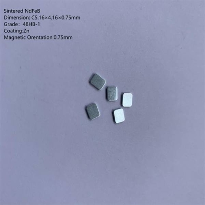 ISO 9000 Perak Sinter NdFeB Magnet N50-N35 Magnet Bumi Langka