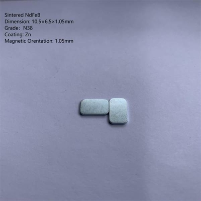 Lapisan Ni-Cu-Ni Magnet NdFeB Sinter Magnet Neodymium N45SH