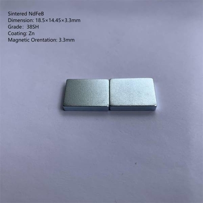 ISO9000 Permanen N38 NdFeB Magnet Generator Sinter Magnet Neodymium